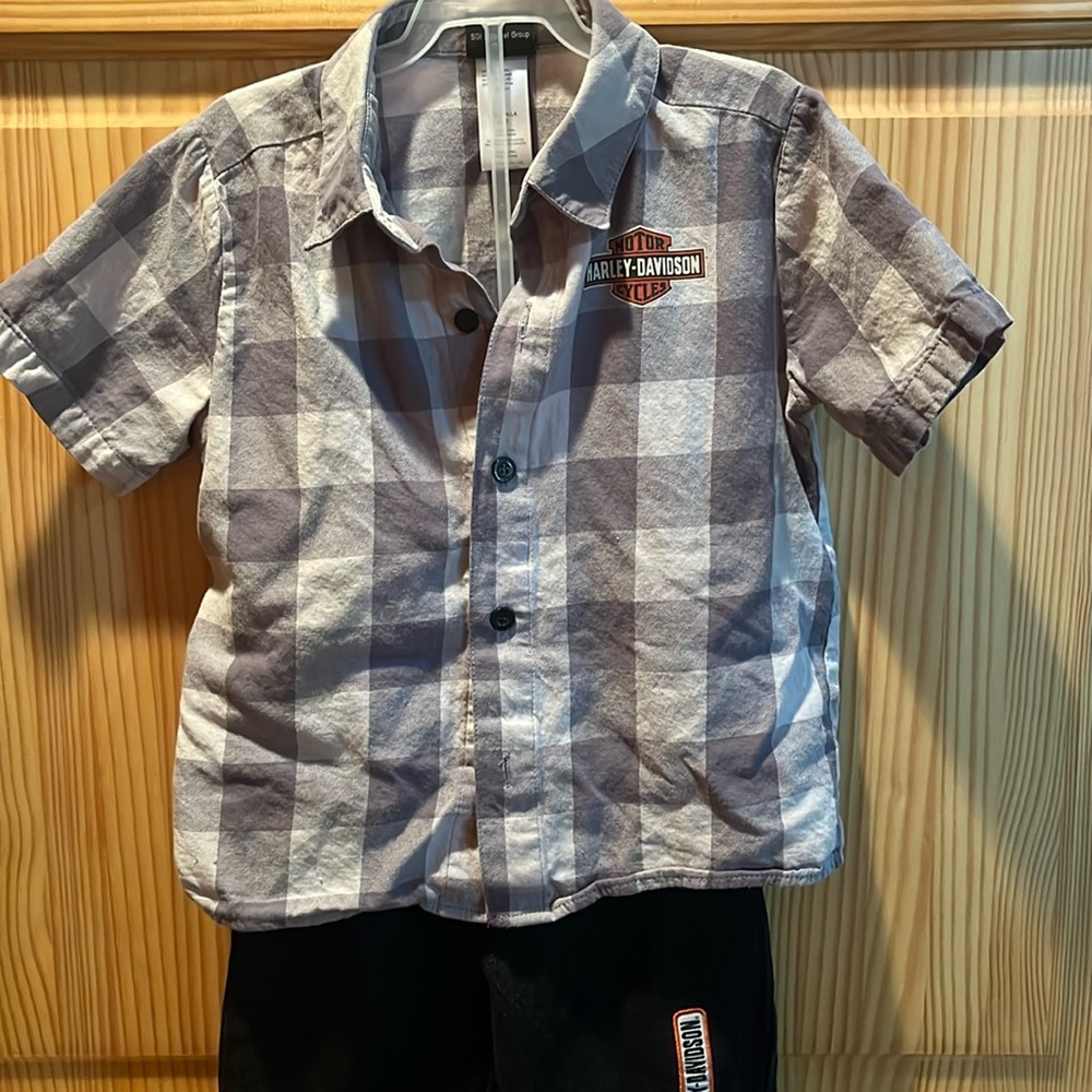 Boys Harley Davidson Set
